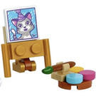 LEGO Friends Calendrier de l'Avent 41690-1 Subset Day 4 - Paint and Easel