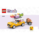 LEGO Friendship Road-Trip Travel Car Set 42659 Instructions
