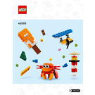 LEGO Fun Creativity 12-in-1 40593 Instructions