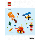 LEGO Fun Creativity 12-in-1 40593 Byggeinstruksjoner