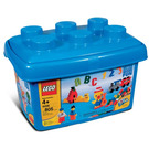 LEGO Fun mit Building (Wanne mit 2 Minifiguren) 4496-3 Packaging