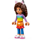 LEGO Gabby with Rainbow Top Minifigure