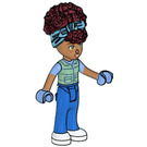 LEGO Gabriela with Sand Green Vest Minifigure