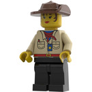LEGO Gail Storm with Tan Shirt and Black Legs Minifigure