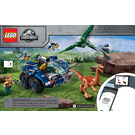 LEGO Gallimimus and Pteranodon Breakout 75940 Instrukcje