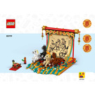 LEGO Galloping Horse Canvas Set 80119 Instructions