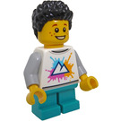 LEGO Gamer Boy with Mountain Top Minifigure