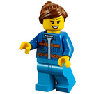 LEGO Garbage Employee Minifigura