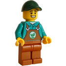 LEGO Gardener met Oranje Broek Minifiguur