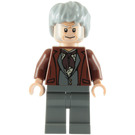 LEGO Garrick Ollivander с Reddish кафяво Яке и Разрошена коса Минифигурка