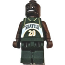 LEGO Gary Payton, Seattle Supersonics, Road Uniform, #20 Minifigure