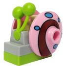 LEGO Gary the Snail mit Bright Pink Shell