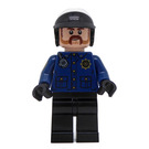 LEGO GCPD Officer med Hjälm Minifigur