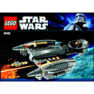 LEGO General Grievous' Starfighter 8095 Instructies