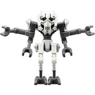 LEGO General Grievous with Dark Stone Gray Body and White Pattern Minifigure