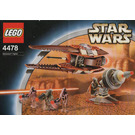 LEGO Geonosian Fighter Caja negra 4478-1 Instrucciones