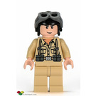 LEGO German Soldier with Black Aviator Hat Minifigure