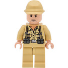 LEGO German Soldier with Cavalry Cap and Goatee Minifigure