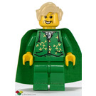 LEGO Gilderoy Lockhart en Verde Capa Minifigura