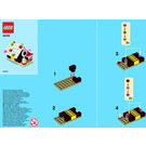 LEGO Gingerbread House Set 40105 Instructions