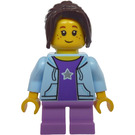 LEGO Dívka Bus Cestující Minifigurka