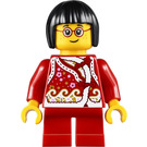 LEGO Girl im rot Shirt Minifigur