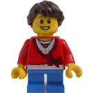 LEGO Meisje met Freckles en Trui Minifiguur