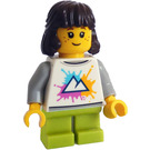 LEGO Girl with Mountain Top Minifigure