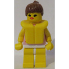 LEGO Girl with pink shirt and life jacket Minifigure