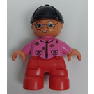 LEGO Girl with Riding Helmet