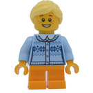 LEGO Pige med Sweater og Freckles Minifigur