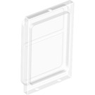 LEGO Glas for Tür mit Ober- und Unterlippe (4183)