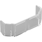 LEGO Glass for Tog Front 2 x 6 x 2 (17457 / 47490)