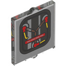 LEGO Glass for Window 1 x 2 x 2 with Flux Capacitor (35315)