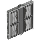 LEGO Glass for Window 1 x 2 x 2 with Silver Headlights (35315)