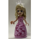 LEGO Glinda - Bright Lyserød Kjole Minifigur