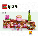 LEGO Glinda & Elphaba's Dormitory Set 75683 Instructions