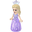 LEGO Glinda with Lavender Dress with Big Skirt and Tiara Minifigure