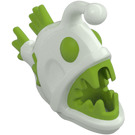 LEGO Blanc Uni qui Brille dans le Noir Anglerfish avec Citron Vert Les dents (67471)