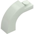 LEGO Glow in the Dark Solid White Arch 1 x 3 x 2 with Curved Top (6005 / 92903)