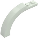 LEGO Glow in the Dark Solid White Arch 1 x 6 x 3.3 with Curved Top (6060 / 30935)