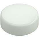 LEGO Glow in the Dark Solid White Tile 1 x 1 Round (35381 / 98138)