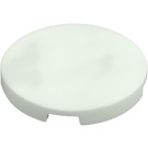 LEGO Glow in the Dark Solid White Tile 3 x 3 Round (67095)