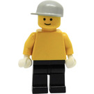 LEGO Goalkeeper with Plain Yellow Torso and White Gloves Minifigure
