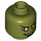 LEGO Goblin Minifigure Head (Safety Stud) (3626 / 19101)