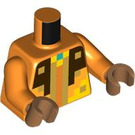 LEGO Golden Knight Minifig Torse (973 / 76382)
