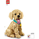 LEGO Golden Retriever Puppy Set 11384 Instructions