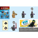 LEGO Golden Zane Accessory Set  40374 Istruzioni