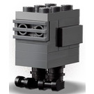 LEGO Gonk Droid (Dark Stone Šedá) s Černá Feet Minifigurka