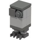 LEGO Gonk Droid (Medium Stone Grigio) con Dark Stone Grigio Feet Minifigure